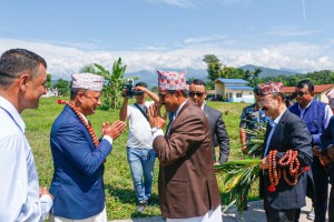 मन्त्री भएपछि पहिलो पटक गृहजिल्ला पुगे उर्जा मन्त्री खड्का